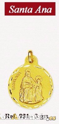 MEDALLA SANTA ANA